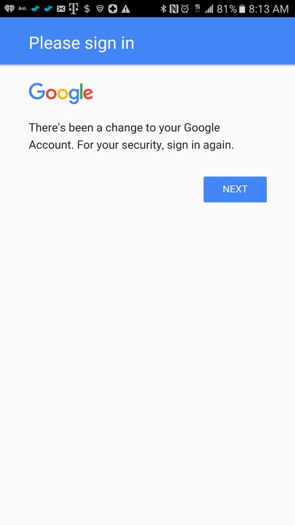 shotsfiredx's tweet photo. @gmail i have tried to log on this hapns n it sends me to the 2 step verification i don't have the same number. https://t.co/9xwmwjGGbr