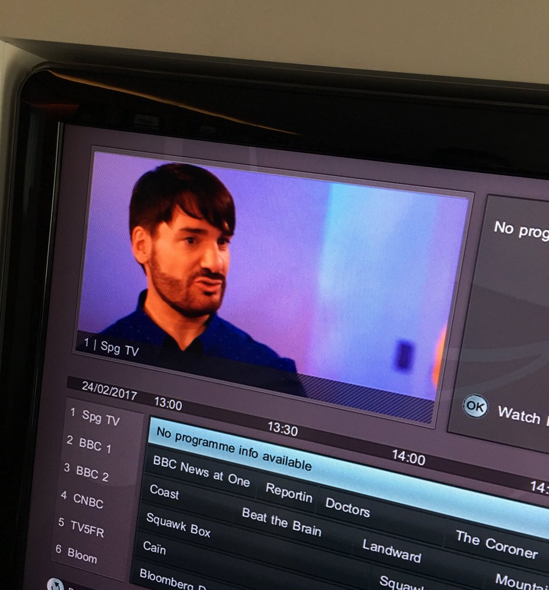 Miss_SMN's tweet photo. #Bringingbackmemories! @eric_lanlard #spgtv #spglife @SheratonEDI https://t.co/Gu495tqd0k
