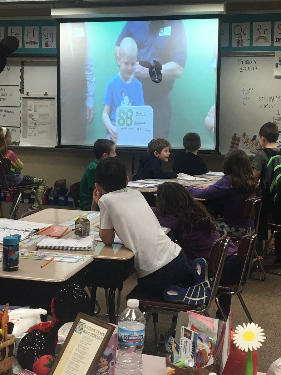 MsShaffner's tweet photo. Wow!! $130 dollars collected for St.Baldricks ❤💙 our very own Henry had his head shaved for collecting the most money https://t.co/MtVruLdAQt