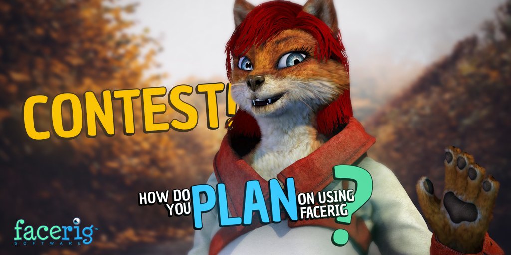 animazefacerig's tweet photo. CONTEST: Write how you plan on using FaceRig and on the last day of the month, we'll choose a winner! Rules here: https://t.co/UVaj5moIXj https://t.co/1sJvfaH3NL