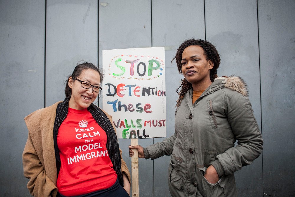 DetentionForum's tweet image. "There is a rising tide of resistance" @Right_to_Remain for @1daywithoutus #TheseWallsMustFall righttoremain.org.uk/blog/mancheste…