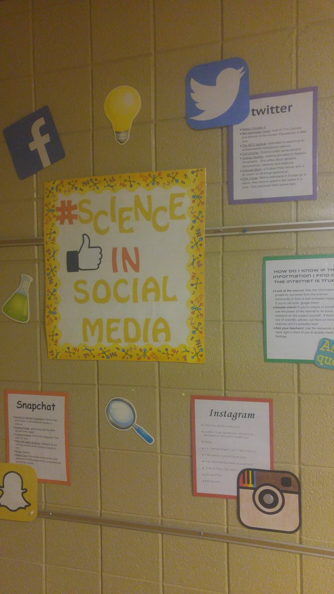 Don_Jeffries's tweet photo. Mrs. Bostic shows the power of social media in science. Break down the walls of the classroom w/technology. #TechSavvyOwls #MoEdTech https://t.co/DaGvQOZHsD