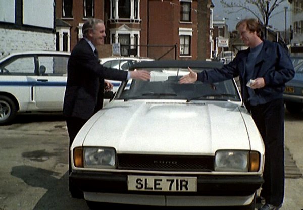 Happy Birthday Dennis Waterman. Here he is buying a used car off a dodgy geezer in Shepherd\s Bush. 