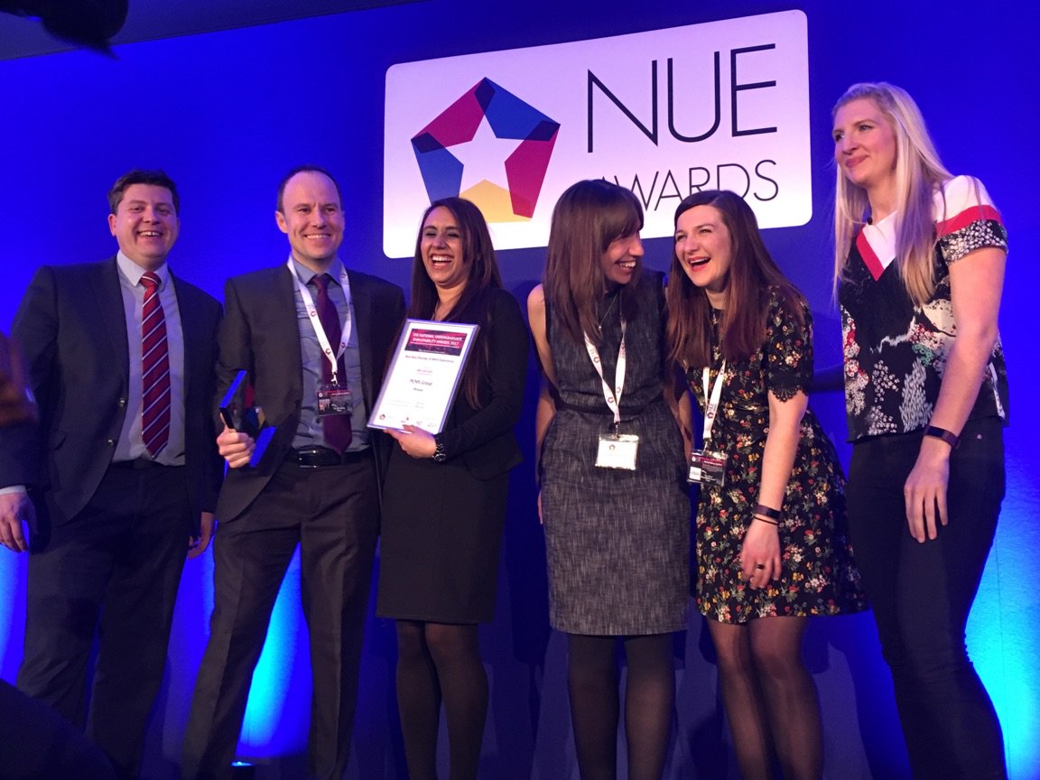 mandeobserver's tweet photo. Congratulations to @PCMSGroup on your award #NUEAwards @etcvenues https://t.co/kBGwAlzWA1