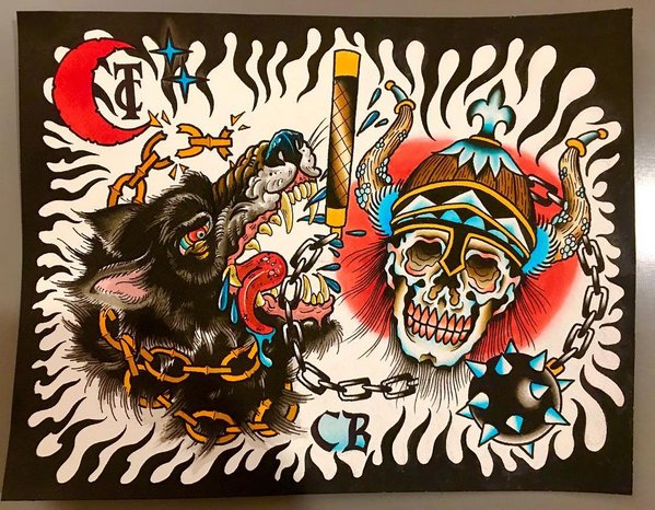 IronAgeStudios's tweet photo. #FlashSheetFriday !! This one is brought to you by Trevor and Chris #ironage #tattoo #flashsheet #stlouis #stl #delmarloop #walkinswelcome https://t.co/0WIi9RdYTy