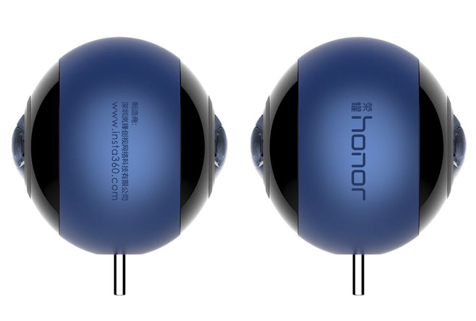 CNET's tweet photo. Huawei believes in #VR enough to design a VR smartphone camera https://t.co/5phokypQif https://t.co/ivjSO2NtD3