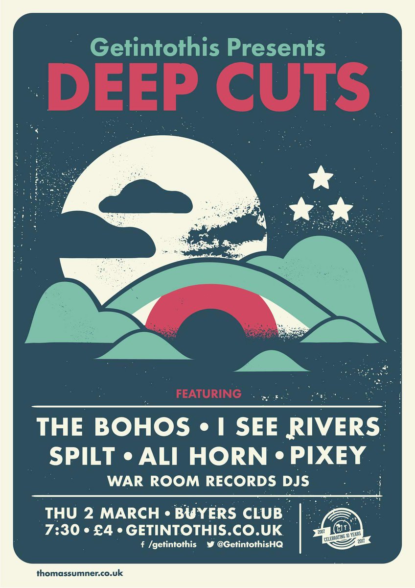 Is there any other reason you need to get yourselves to #DeepCuts next week at <a href="/buyersclubbar/">Buyers Club</a> then I don't know it.
