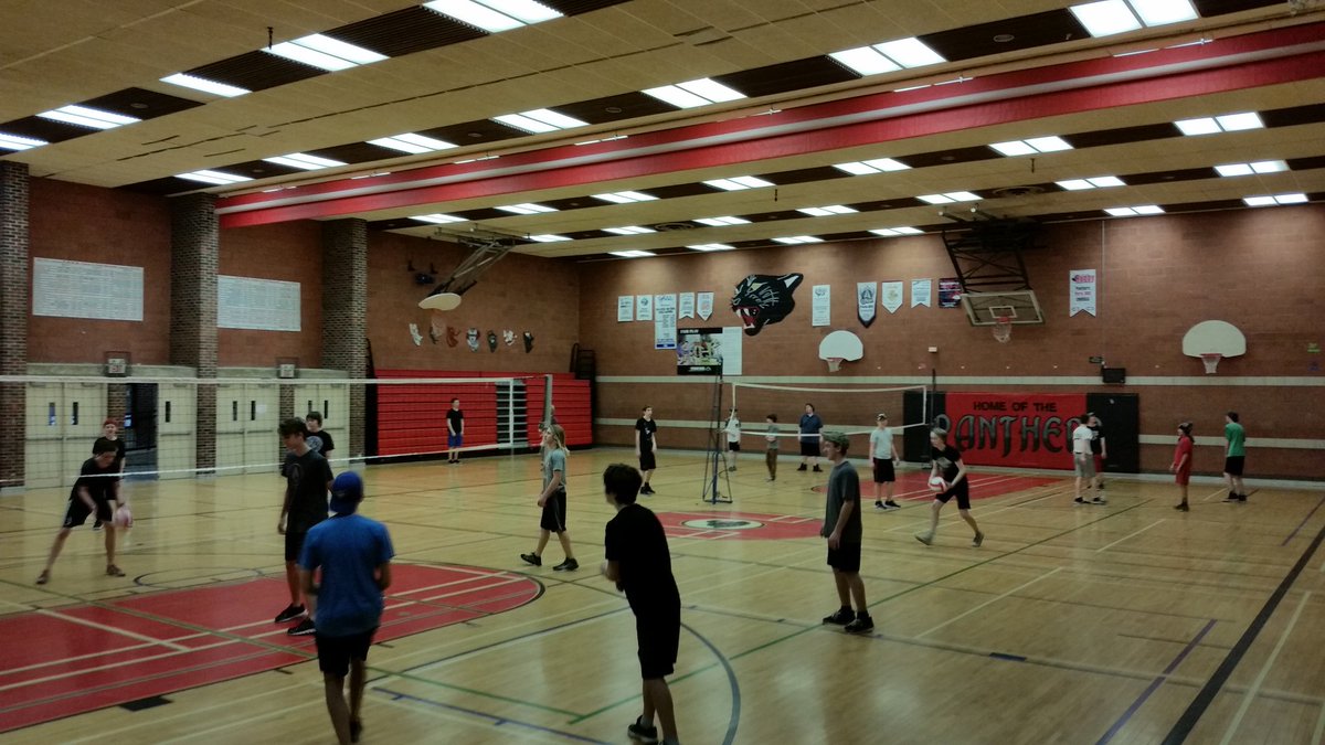 steve_burroughs's tweet photo. "A TEAM" takes out today's grade 9 volleyball tournament convincingly! Well done! #PDHSphysed @PDHSAthletics #pantherpride #greatclass https://t.co/8vmpIPtpsT