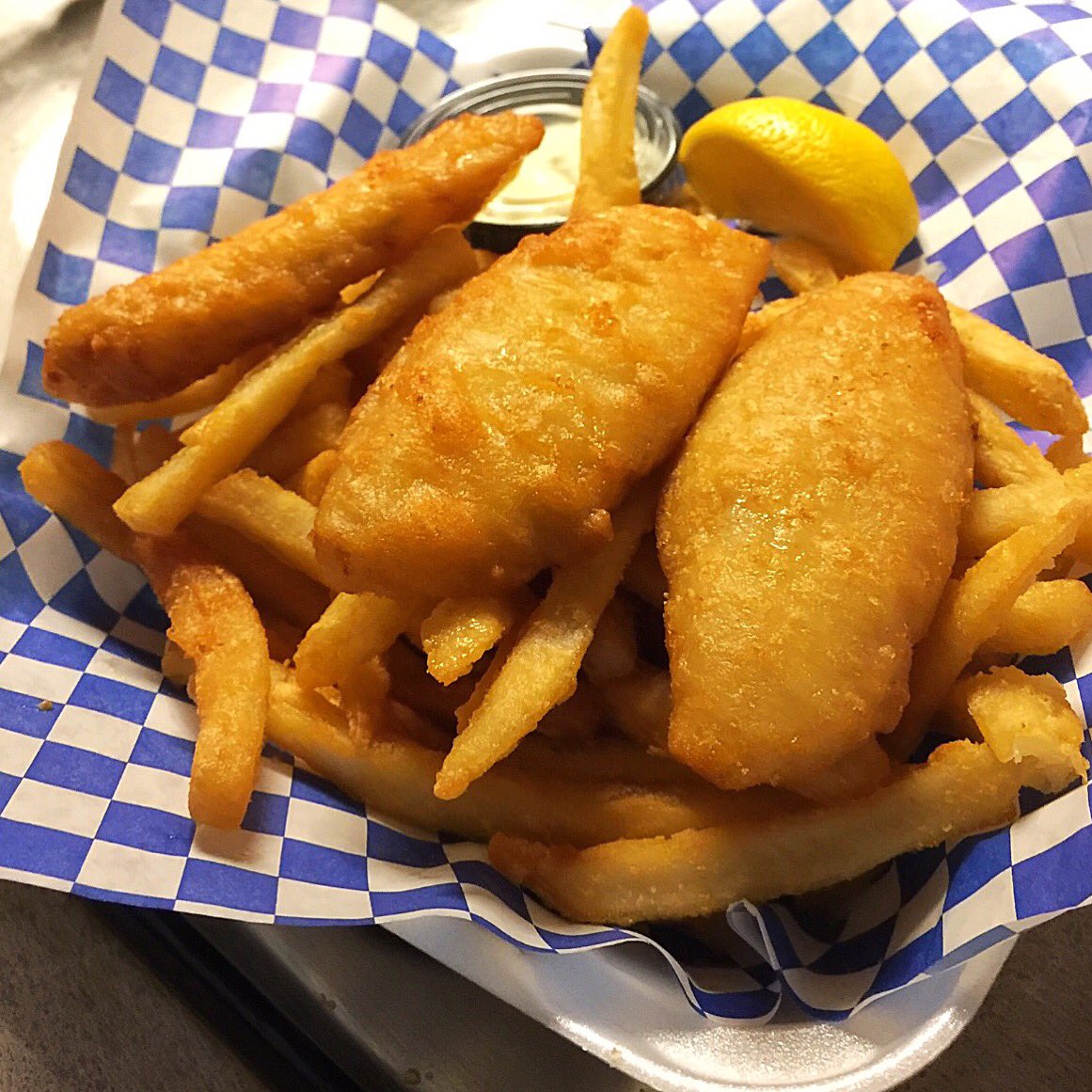 Happy FryDay #itsgreektome 💙
Join us for our amazing Fish n Chips #tacoma
