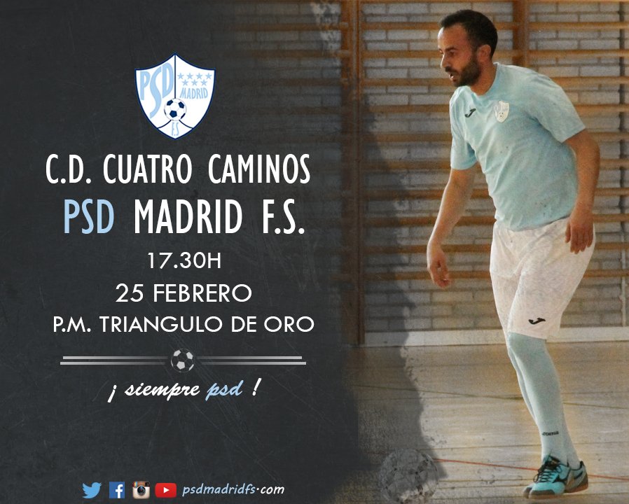 psdmadridfs's tweet photo. 18ª Jornada, Grupo I, temporada 2016/17 https://t.co/J2eufQT3uF