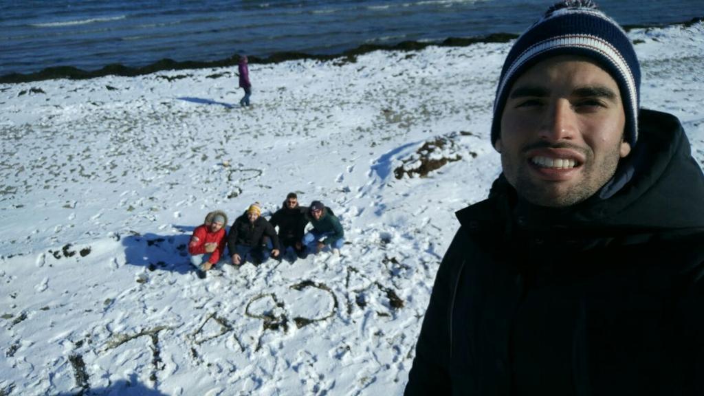 acrat3's tweet photo. Adaptándonos al clima. ACRATI más escandinavo que nunca. @uc3m #Cruzandofronteras https://t.co/3NFd0KvByl