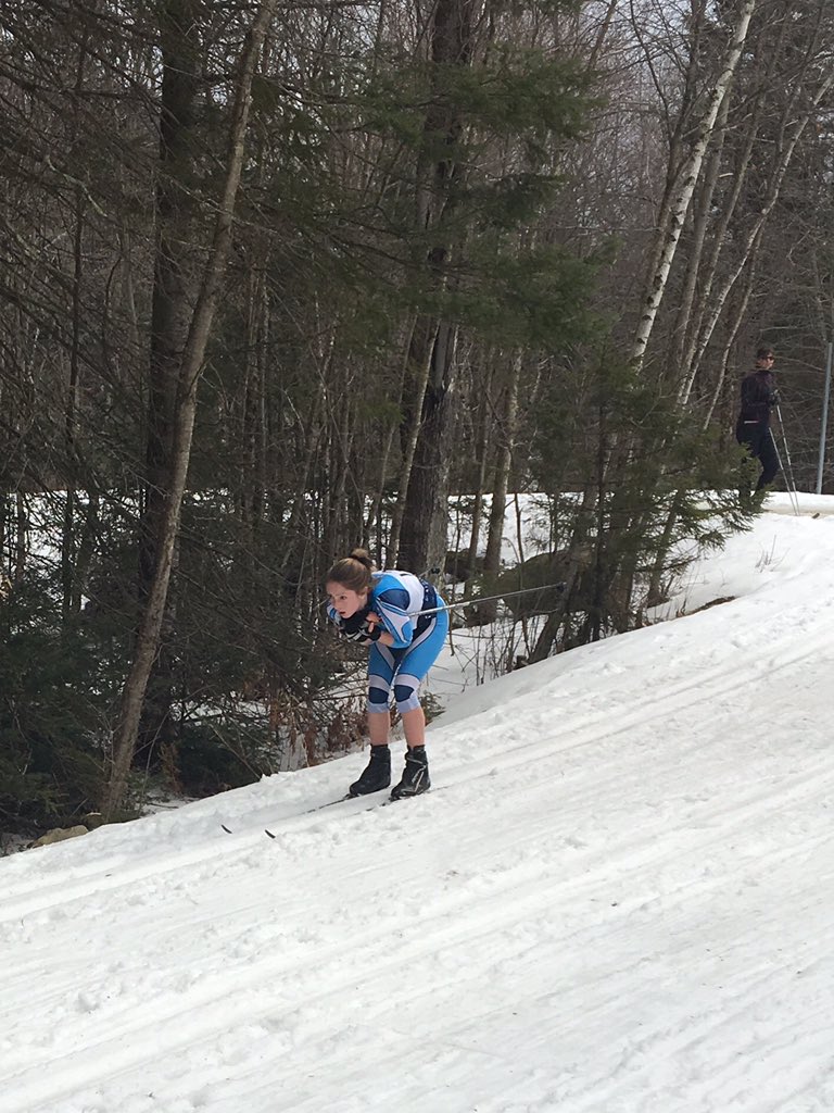 UCSPrincipal's tweet photo. Nice job @MMUNordic girls team fighting a lil adversity and some slushy conditions in the first race of the day ... https://t.co/RWJQM5rCG3