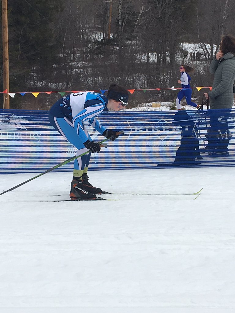 UCSPrincipal's tweet photo. Nice job @MMUNordic girls team fighting a lil adversity and some slushy conditions in the first race of the day ... https://t.co/RWJQM5rCG3