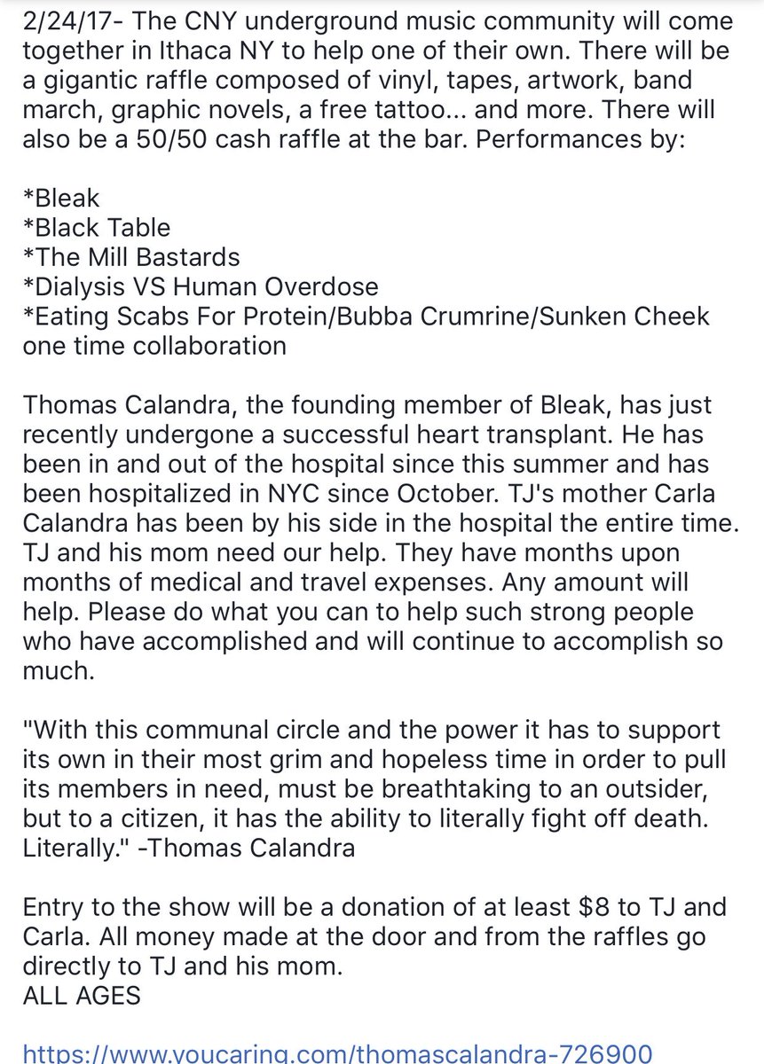 Benefit show Tonight!