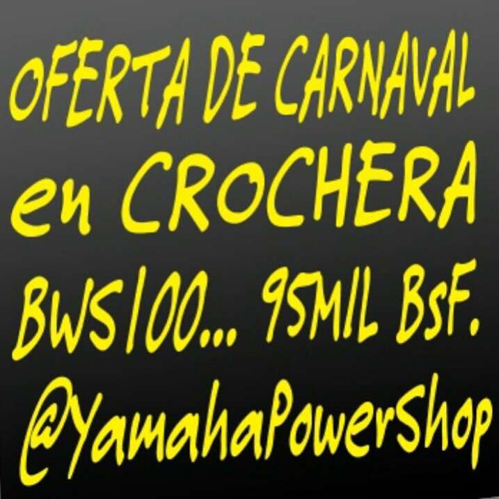YamahaPowerShop's tweet photo. Estamos ubicados en el C.C. de coche, mini tiendas el triunfo local 49-50. 
De martes a sábado de 09:00am a 05:pm. (0212) 682-72-53 https://t.co/Lh7eMRyANe