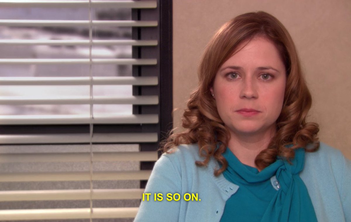 contextfreetv's tweet photo. @jennafischer Keeping me ready to face any challenges. #ItIsSoOn #PamForever #JustPamThings #BadassPamistheBestPam https://t.co/vNWe4Qug26