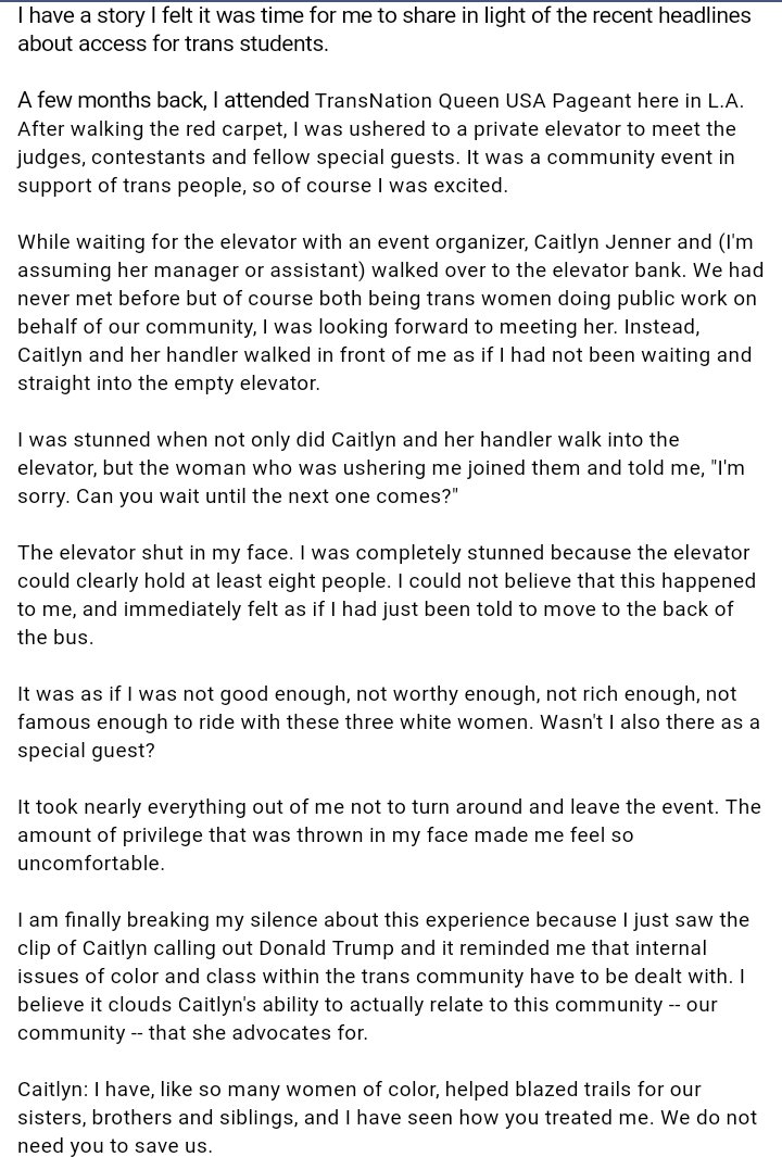 "We do not need you to save us", America's first transgender model blasts Caitlyn Jenner 2
