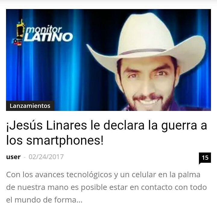 ChuyLinares15's tweet photo. Gracias por la nota! @radionotas @monitorlatino Nuestro primer Lanzamiento! #tusmartphone #jesuslinares https://t.co/ve4IdeN8kL