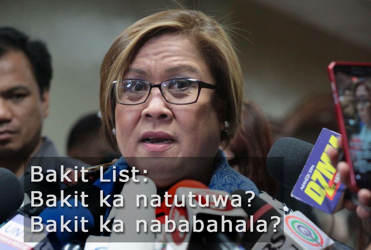 bashfreephil's tweet image. Kayo ba ay natutuwa o nababahala sa pag-aresto kay Sen. Leila de Lima. Fave=Natutuwa, Rt=Nababahala. #LabanLeila