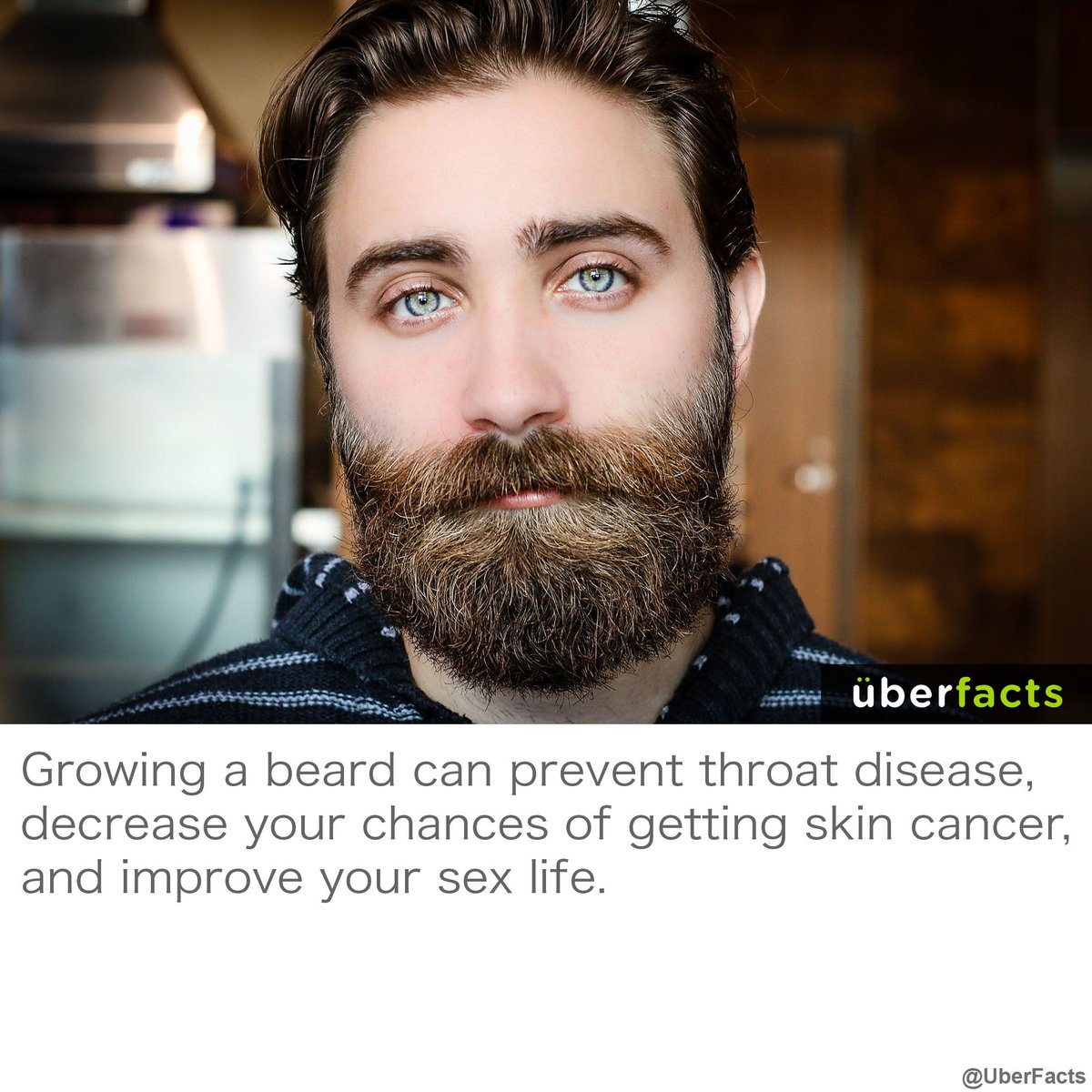 mamamelissa007's tweet photo. “@UberFacts: Beards can be good for you... https://t.co/3uVyfFM0YJ” @Big_Frank6 😂