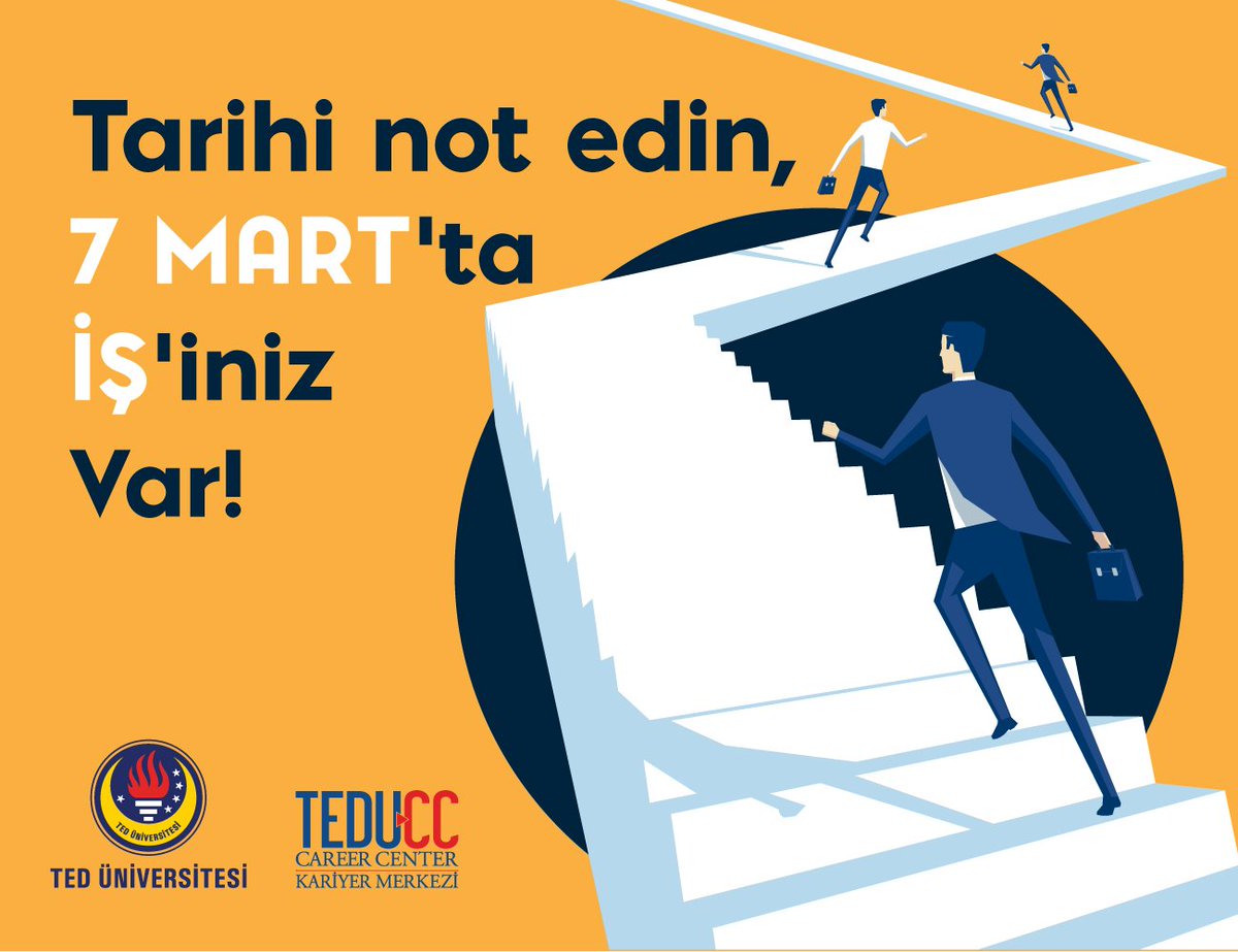 Takipte kalın! 💼 #NedenTEDÜ #TEDUCC #TEDU