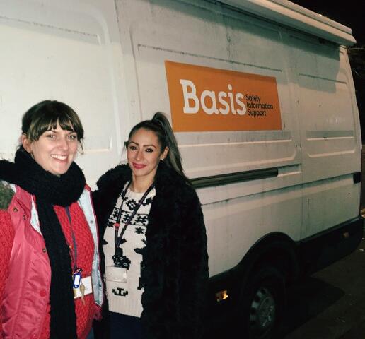 BasisSexWork's tweet photo. If you are out in the #ManagedArea working tonight come see us in our outreach van! We have condoms, hot drinks and chocolate! #Leeds https://t.co/ein466tPno