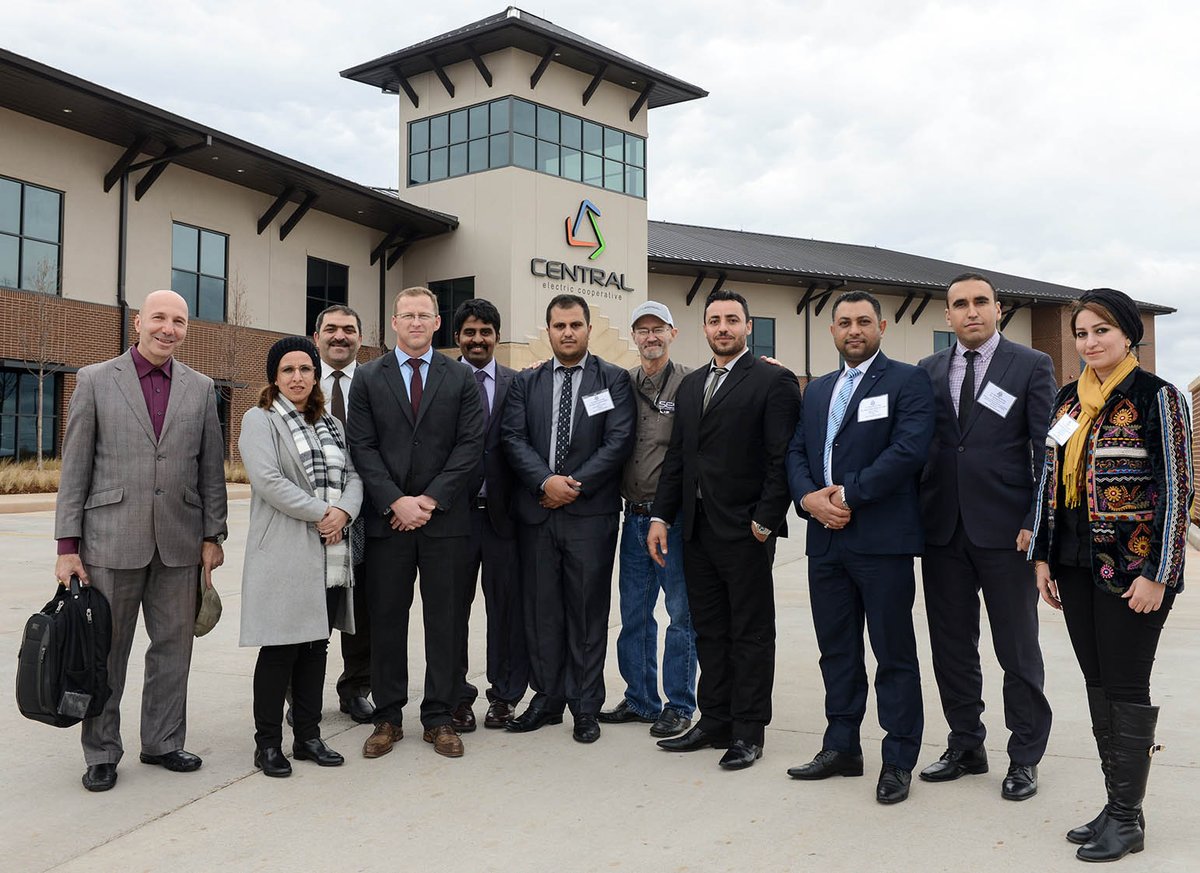 NESI-SES representatives met with the International Visitor Leadership Program and the Tulsa Global Alliance this week at Central Electric.