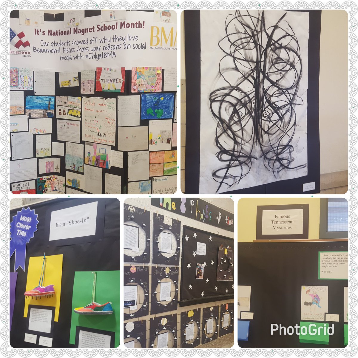 DaphneOdomKCS's tweet photo. The exhibits on display at @BeaumontMagnet were truly amazing to see! We loved see what students said was #OnlyatBMA #MagMonth https://t.co/v8Dy7iyj05