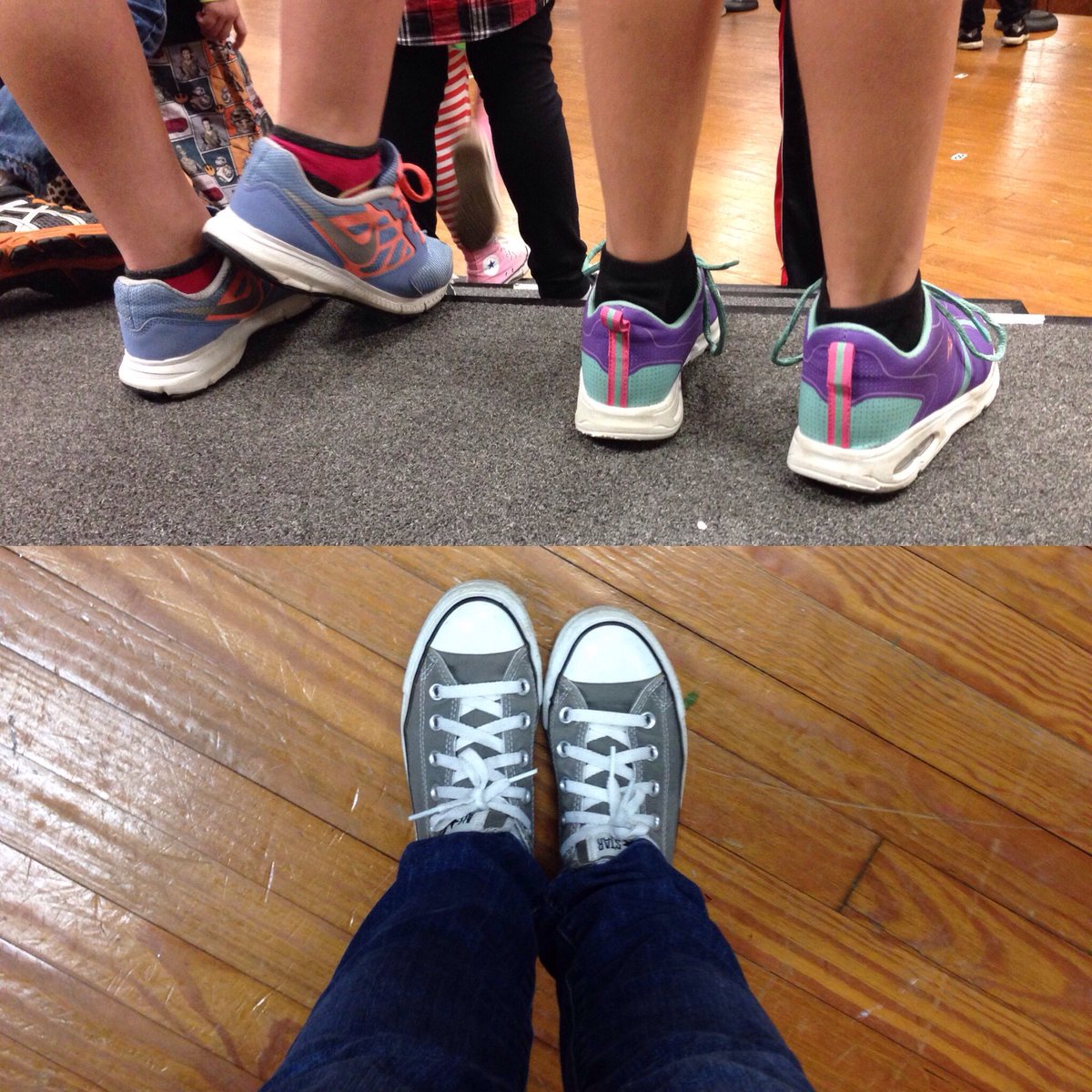 lhobbsk's tweet photo. Play practice! I haven't stood in one spot this long in a really long time! Much respect! #shadowastudent #oneathens https://t.co/QOcEzSu0he
