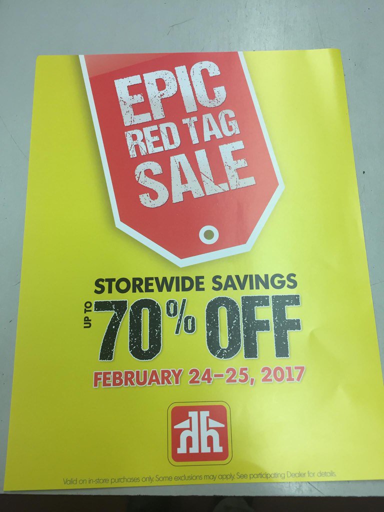 tsmall_31's tweet photo. Special Red Tag Sale today and tomorrow! Deals up to 70% off. Special buys, discontinued items.It's on sale! #HURRY https://t.co/bKOMGJgRyS