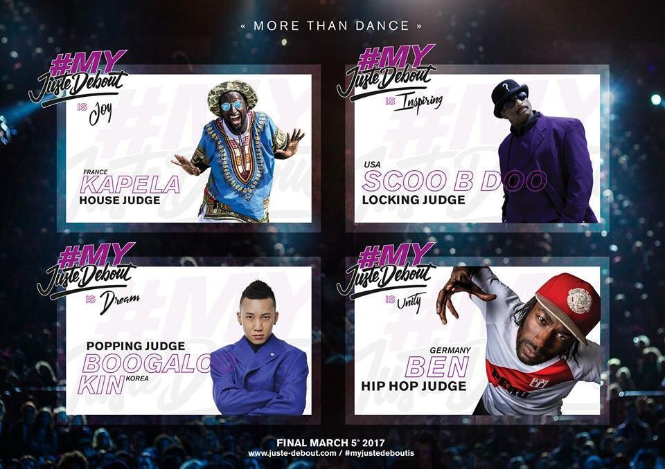 #Lastchance #JUDGESWORKSHOP
<a href="/StudiobLondon/">studio b</a> 4 PM SCOOBDOO (locking) 5:45 PM BOOGALOOKIN (popping) 7:30 PM BEN(hip hop) 9:15 PM KAPELA(house)