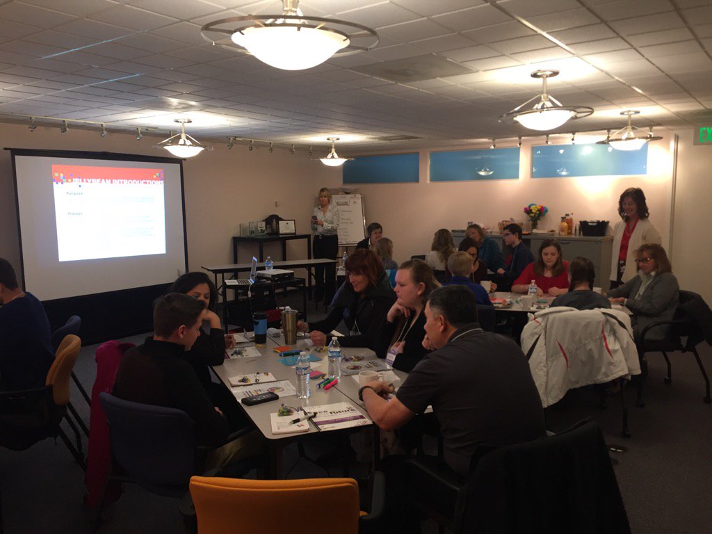 STEPtips's tweet image. Jellybean Introductions to kick off #STEPIntoYourFuture a conference for some select STEP students and chaperones!