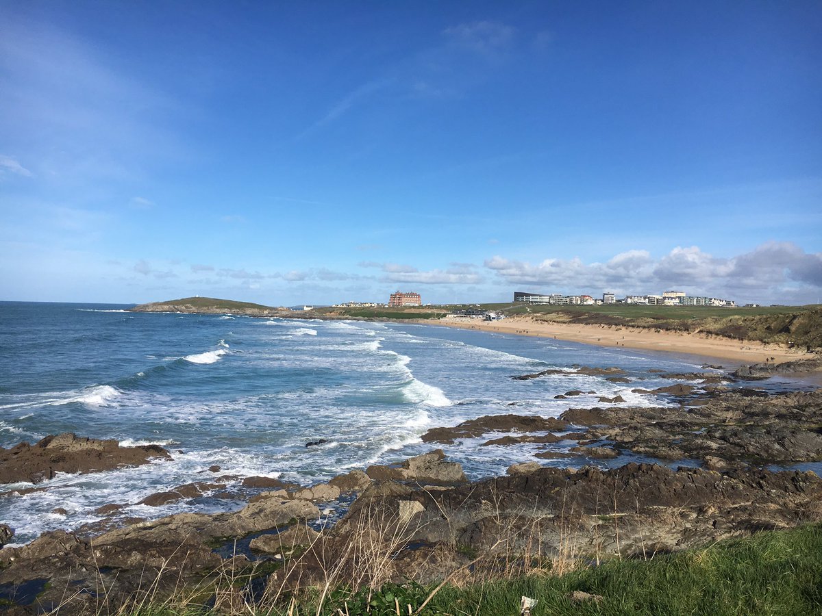 AllCornwall's tweet image. Another lovely day in Newquay, Cornwall. #Newquay #Cornwall #Fistral #AllCornwall