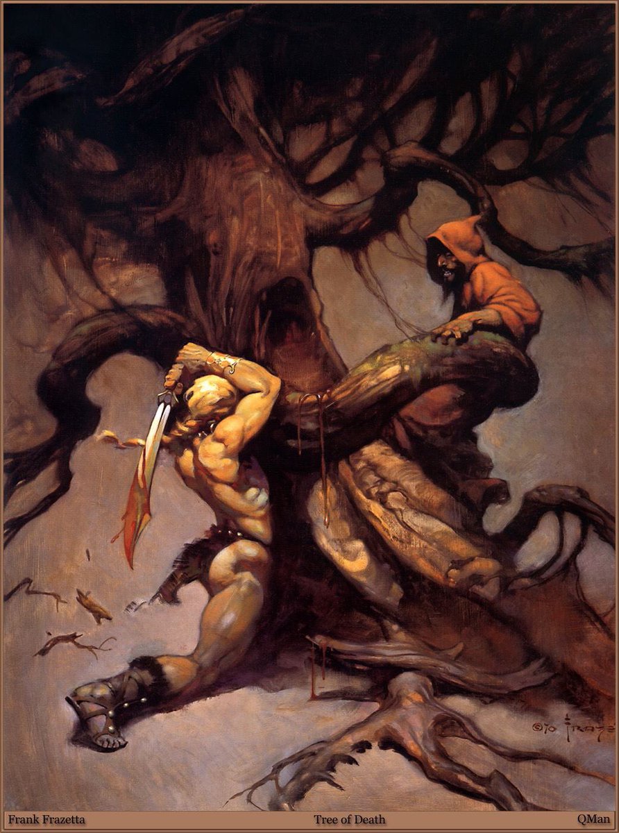 sharkeyaaron431's tweet photo. #FrankFrazetta https://t.co/jXhFJoyNeI
