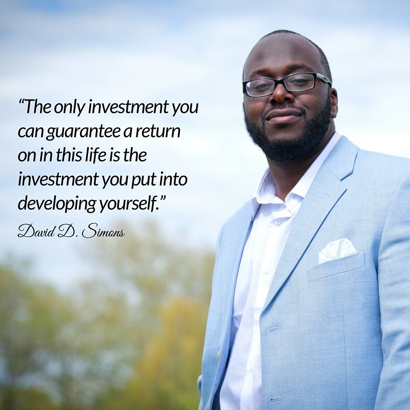DavidDSimons's tweet photo. The only investment you can guarantee a return on in this life is the investment you put into developing yourself. https://t.co/HBKNvfGl7I