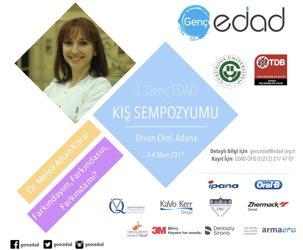 3. Kış Sempozyumu'muzda Dr. Melek Altan Koral "Farkındayım ,Farkındasın, Farkında mı? isimli konuşmasıyla bizlerle olacak. 😊