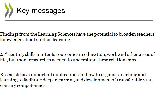 21st century demands on teachers’ knowledge: Key messages | #OECDCERI webinar bit.ly/2lwj4ba <a href="/VanDammeEDU/">Dirk Van Damme</a>
