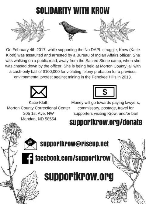 SupportKrow's tweet image. A flyer for tabling events or prisoner letter writing night!