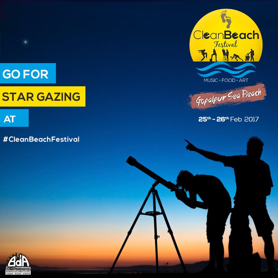 Cleanbeachfest's tweet image. Far from madding city lights #Gopalpur Beach has the perfect setting for viewing the stunning night sky, so come down to #CleanBeachFestival