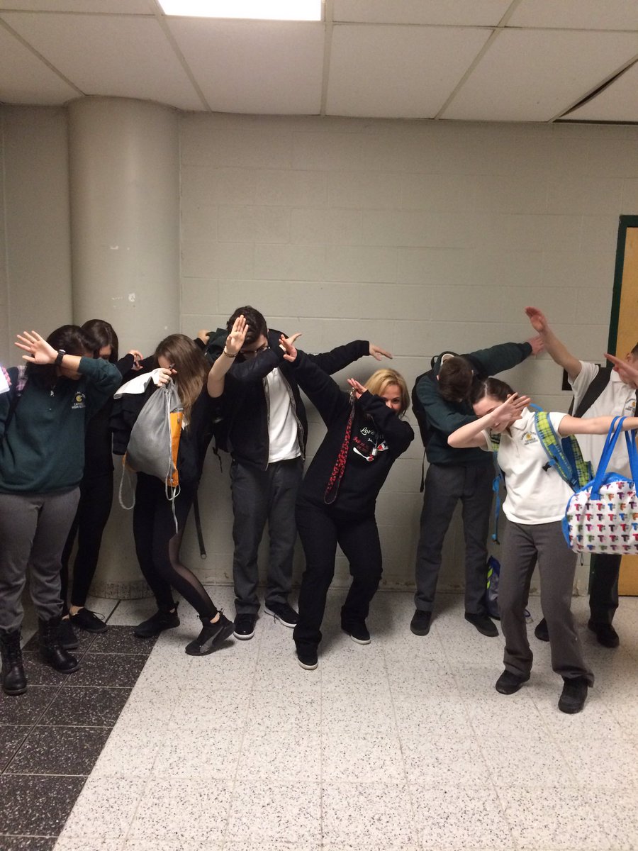 CCStudntCouncil's tweet photo. Miss P's grade nine drama class is making your Friday lit 🔥 https://t.co/rlLWL31KFn