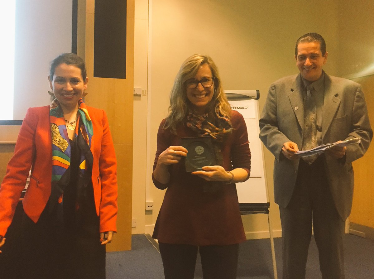 GrettaPecl's tweet photo. Congrats to best paper/poster awardees at #CCCMan17! Happy that @RedmapMarine from @IMASUTAS &amp; @CMS_UTas was in the mix! https://t.co/xGU3vc5cM4
