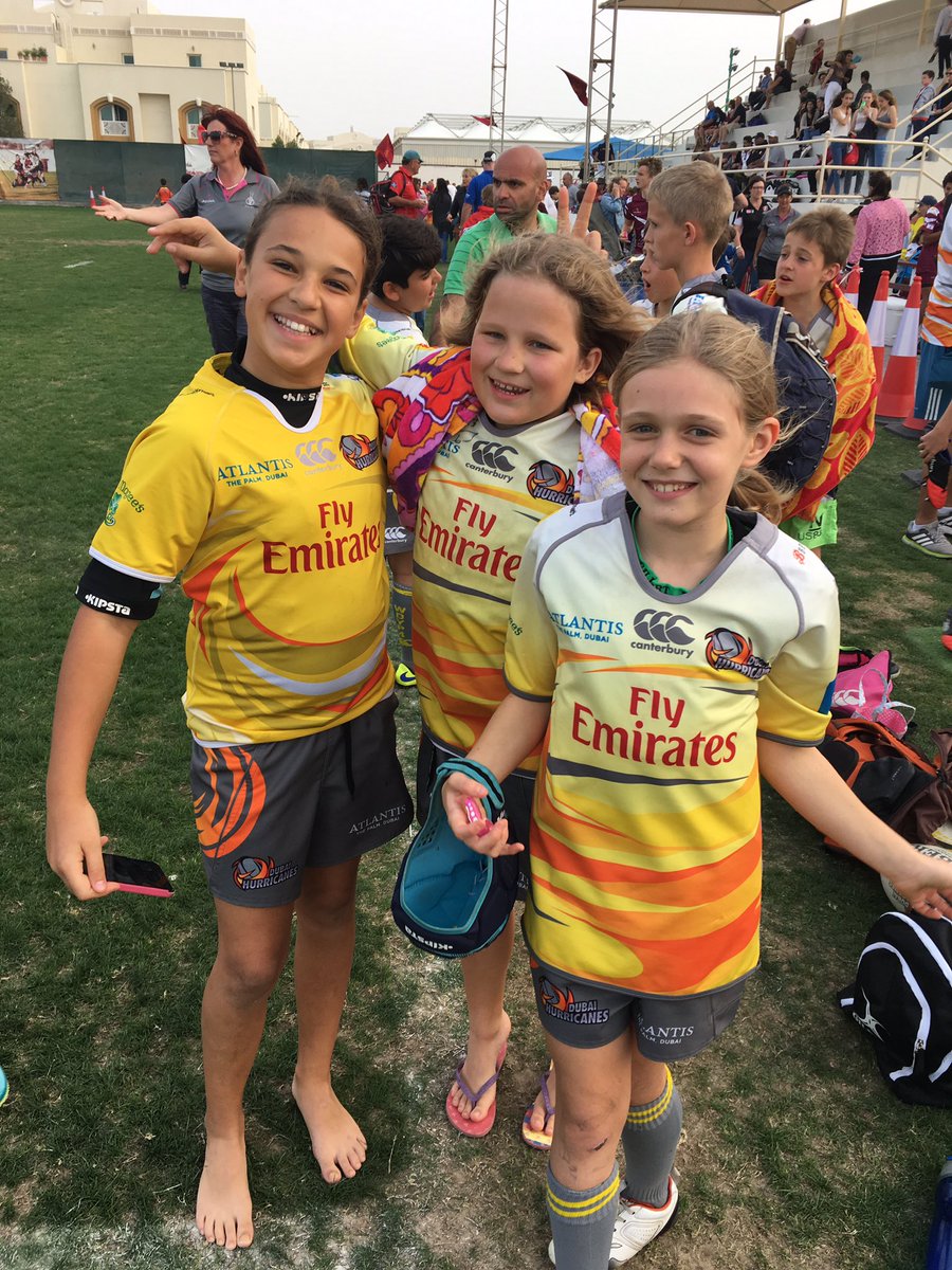 @caneseffect u11s bowl winners in Doha great to have Hannah back today <a href="/CanesLadies/">DHRFC Ladies</a> we have some serious recruits coming through #canes