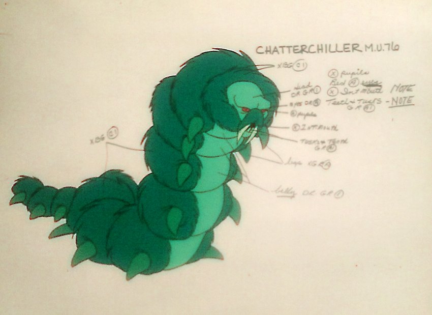He-Man/Masters Of The Universe

Chatterchiller

Color coded model sheet/colored cel

Filmation, 1980s

ebay.com/itm/MOTU-Model…

#HeMan #MOTU