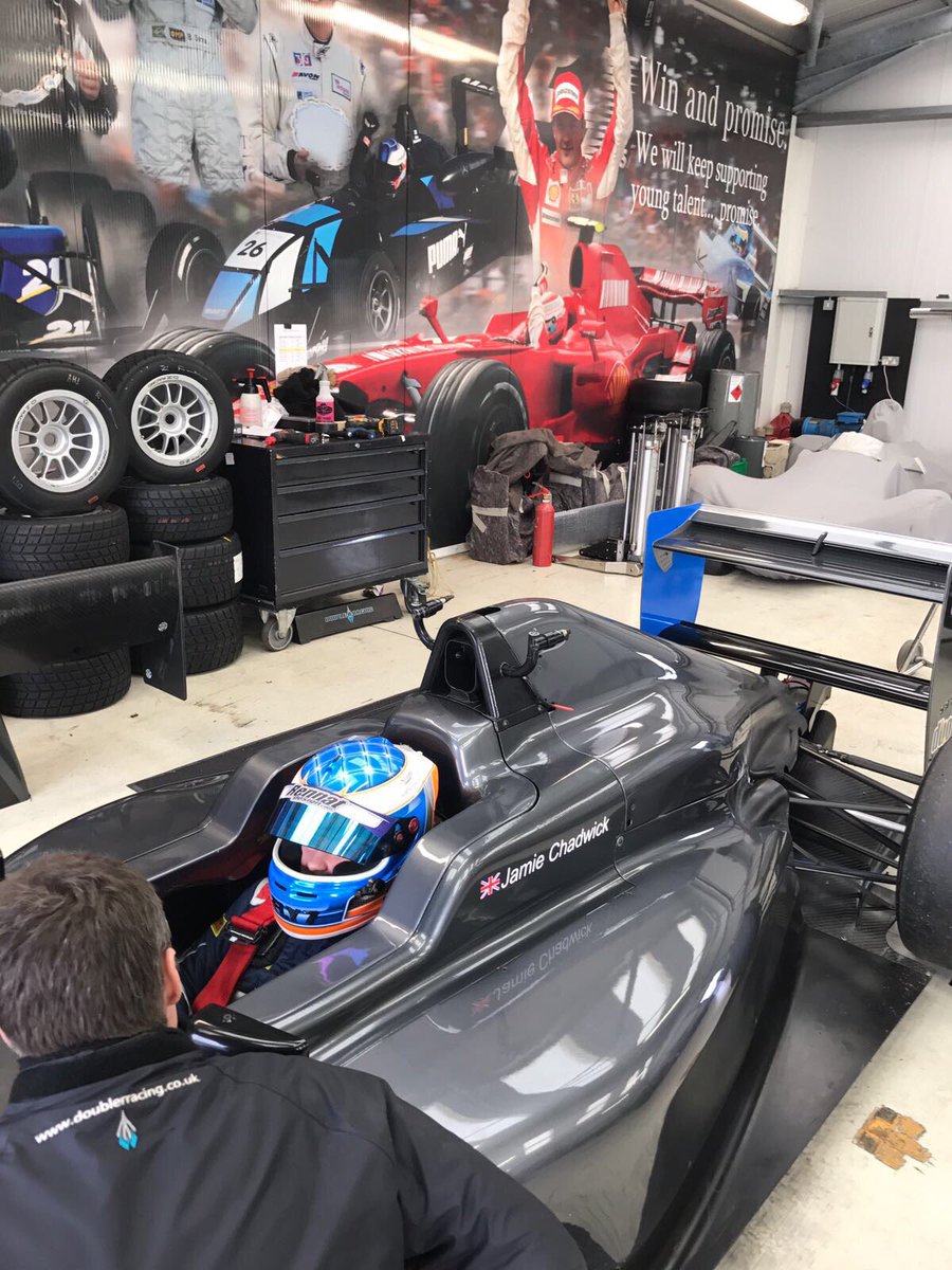 DoubleRRacingGB's tweet image. First day finished with @JamieChadwick55 👍🏼