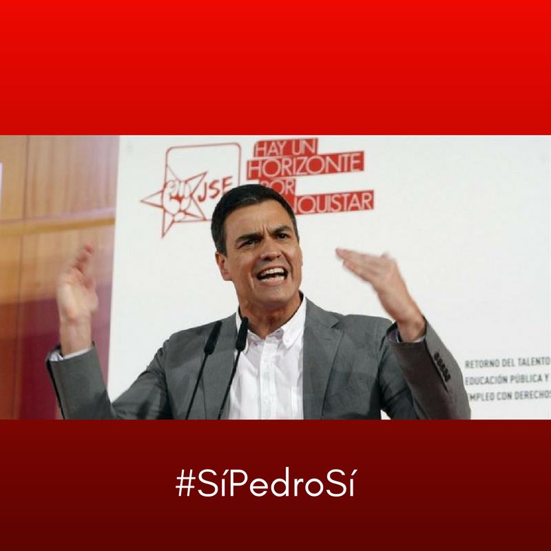 uribesoria's tweet photo. No voy a entrar en el juego que está haciendo parte de JSE. Yo creo en mi candidato y su proyecto yo estoy con @sanchezcastejon #SiPedroSi https://t.co/kTfVjQRquA