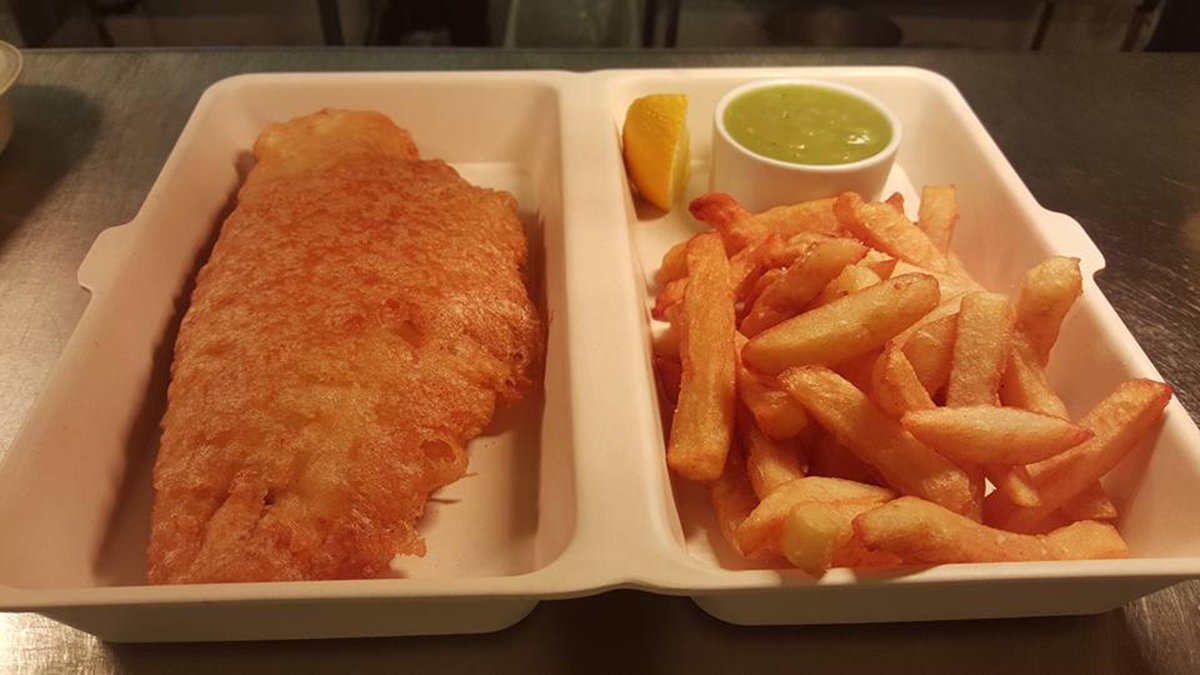 MonktonMasons's tweet photo. It's Fish &amp; Chip Friday - Take Away - £6.95 or Eat In - £9.95 https://t.co/ep0hRpD4Qd