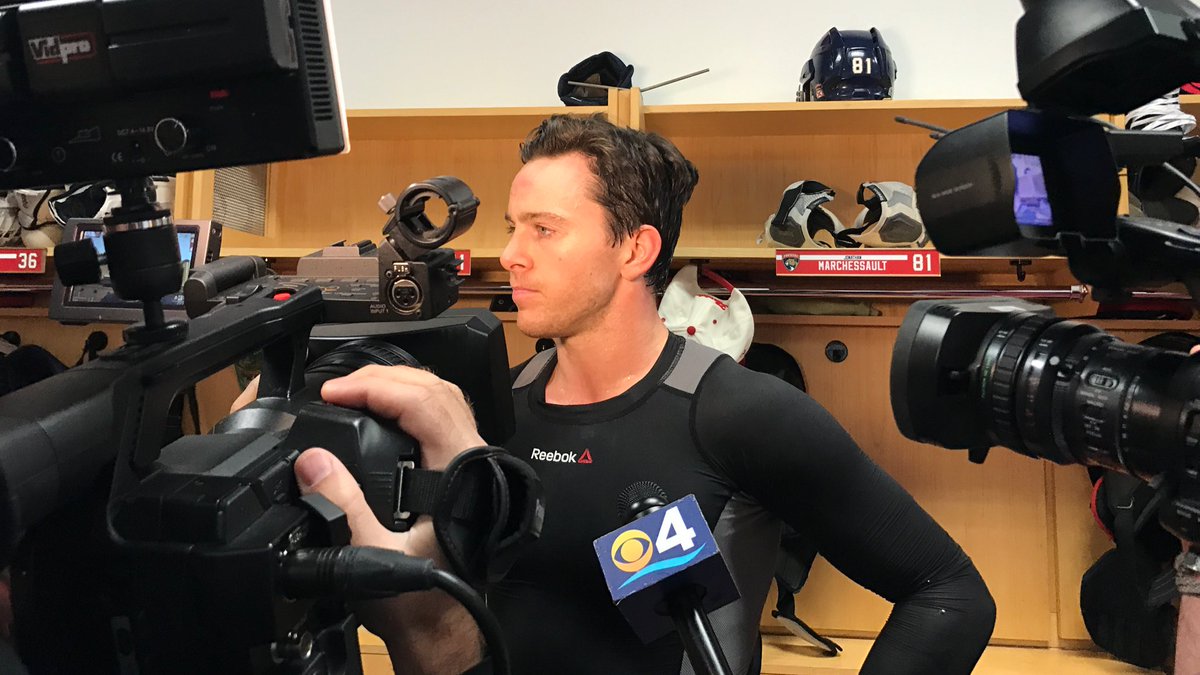 "Just do the little things that make us successful," - @JMarchessault18 on tonight's approach. https://t.co/pFFqtf1rCB