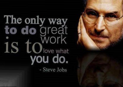 Happy birthday, Steve Jobs!  Celebrate by doing something you love.  