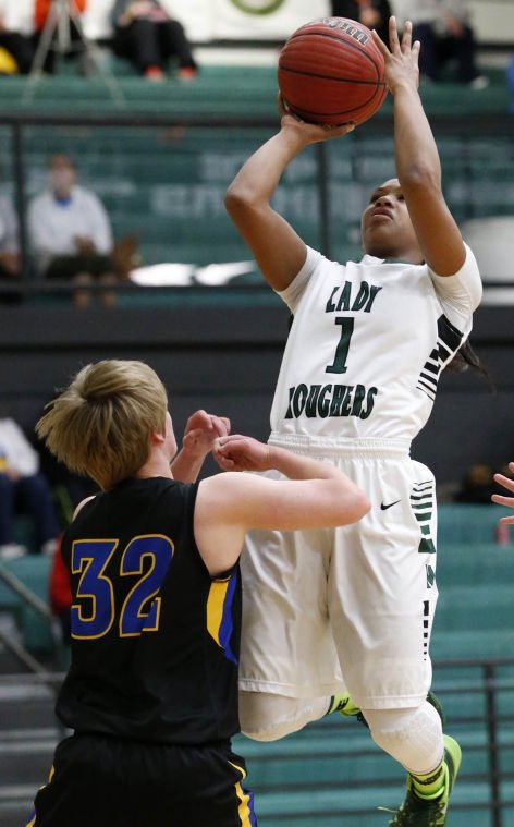 Trena_Bena_'s tweet photo. Thank you Roughers for allowing me to play in your green in white for 4 years, truly an honor 💯❤💚 
#RoughersForLife https://t.co/JuMIaqNroC