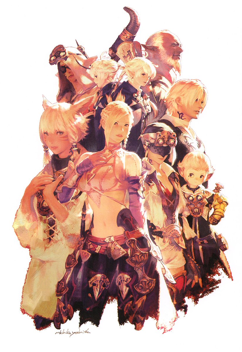  Akihiko  Yoshida  FINAL FANTASY XIV  A REALM REBORN THE 